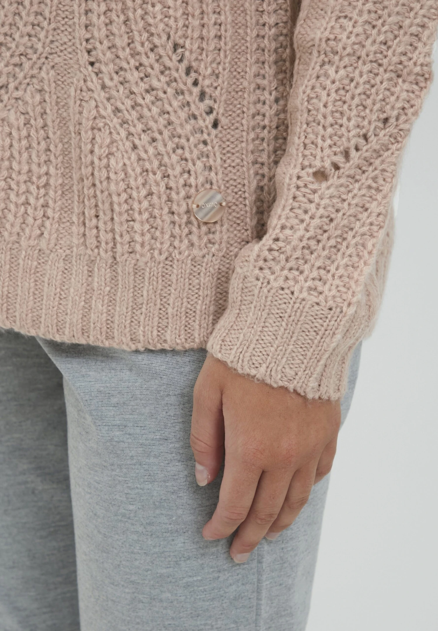 OXMO Oxchiara - Trui - Mahogany Rose - Afbeelding 4