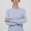 OXMO Oxsarah - Trui - Sky Blue