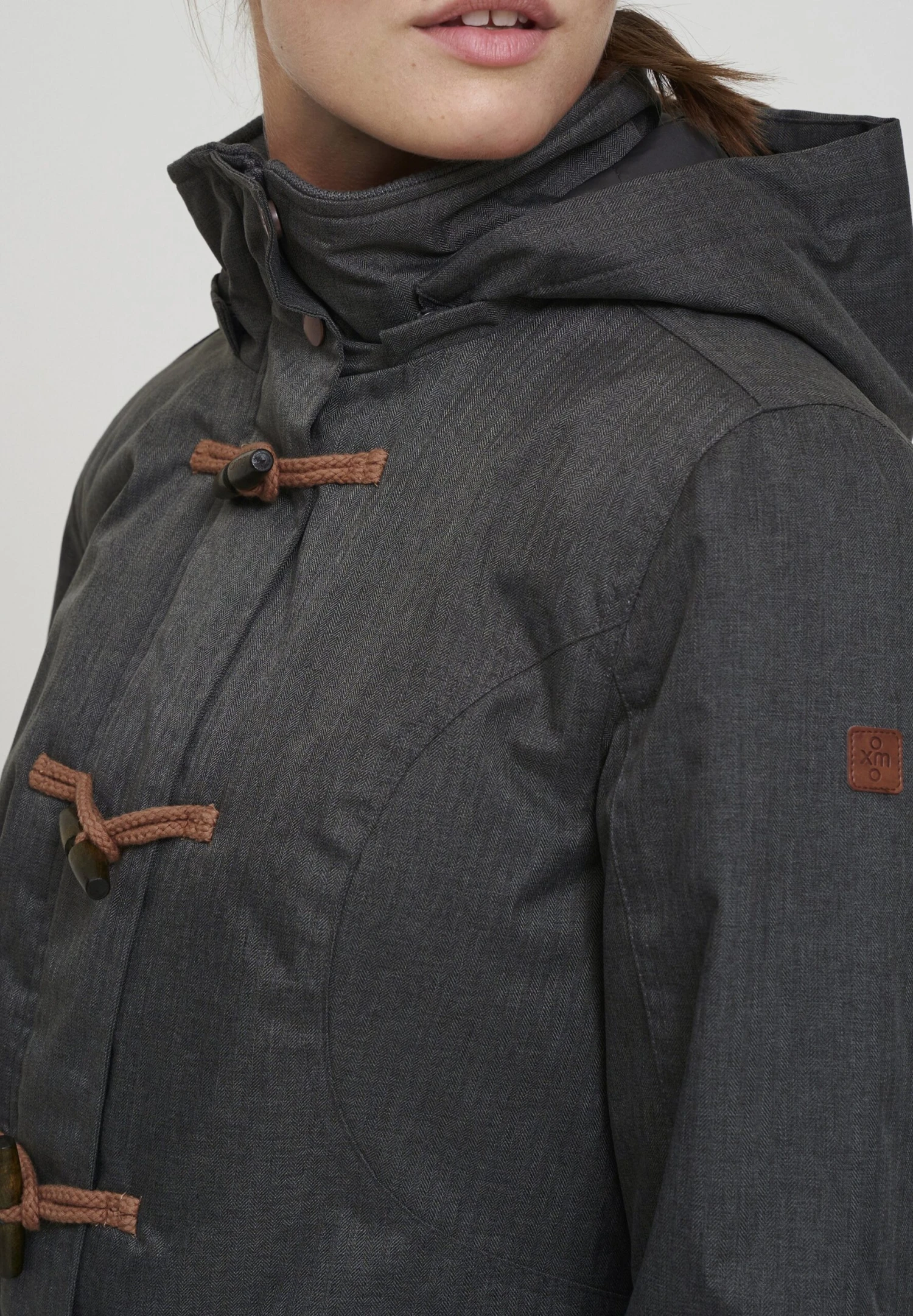 OXMO Oxbrooke - Winterjas - Dark Grey - Afbeelding 4