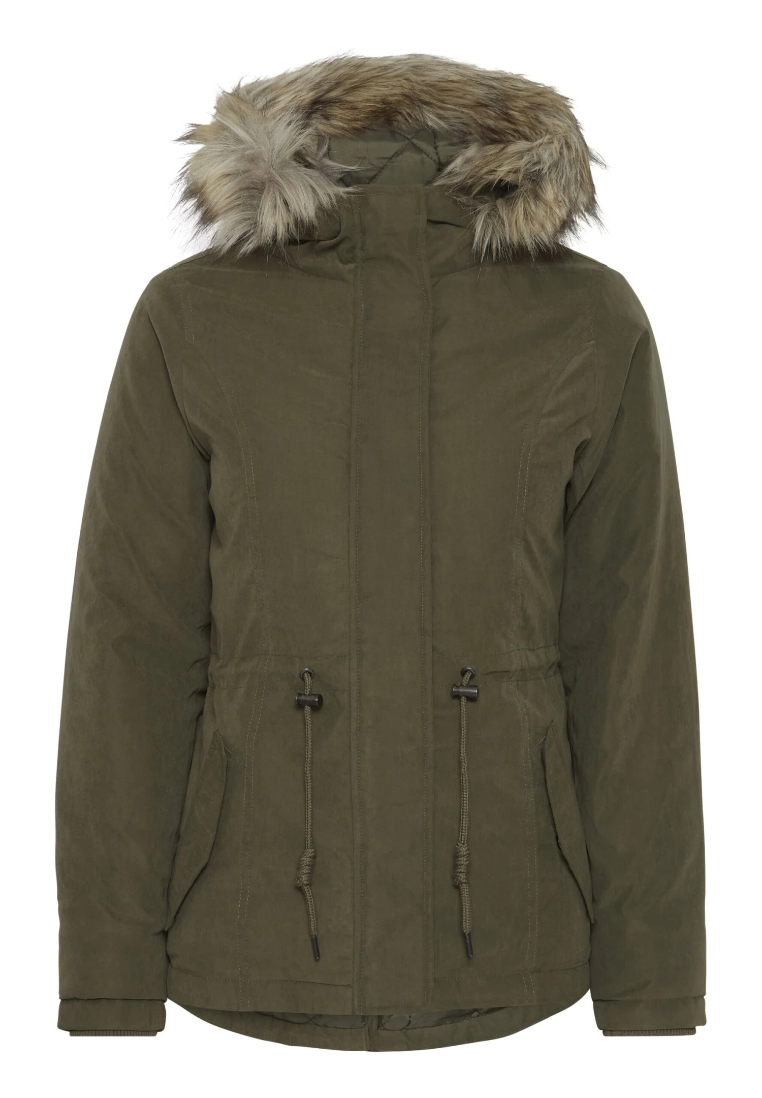 OXMO Oxlona - Winterjas - Ivy Green - Afbeelding 7