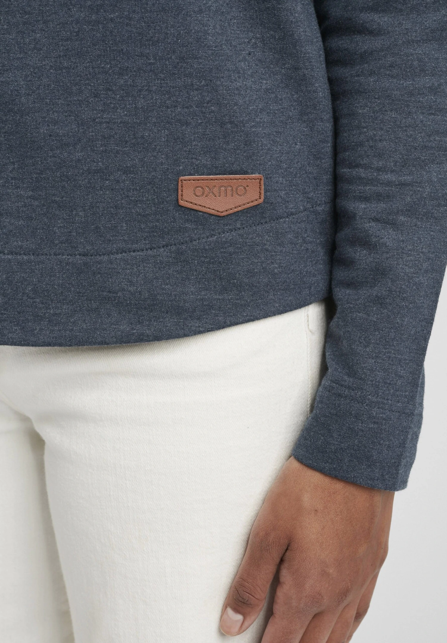 OXMO Oxwandy - Hoodie - Ins Bl Mel - Afbeelding 5