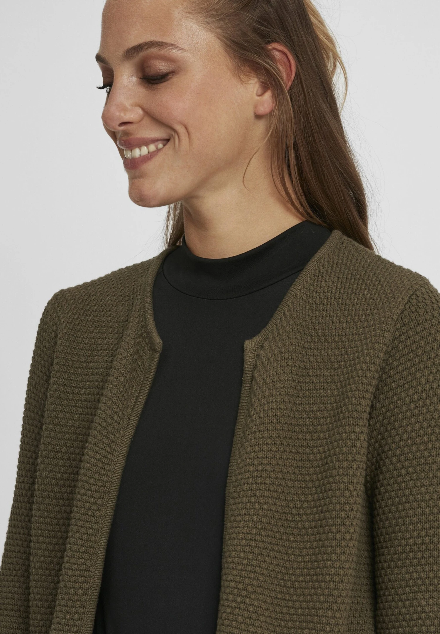 OXMO Oxhilda - Vest - Ivy Green - Afbeelding 4