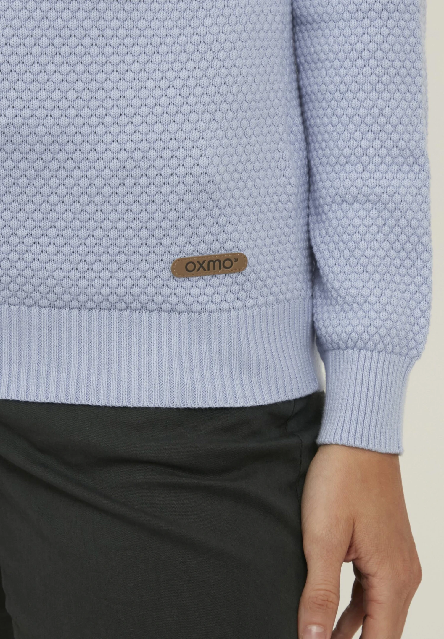 OXMO Oxsarah - Trui - Sky Blue - Afbeelding 5