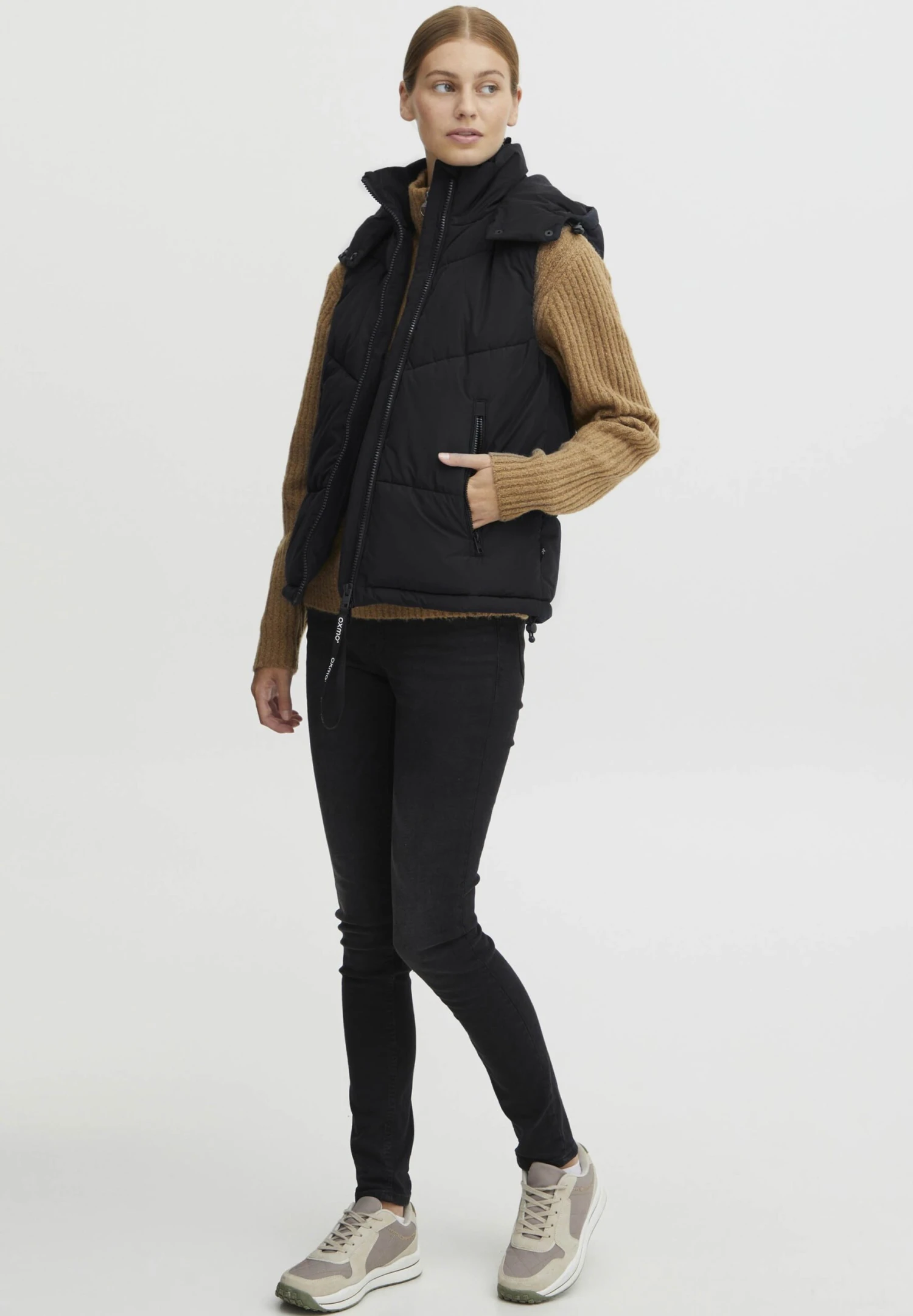 OXMO Ox-Juliette - Bodywarmer - Black - Afbeelding 2