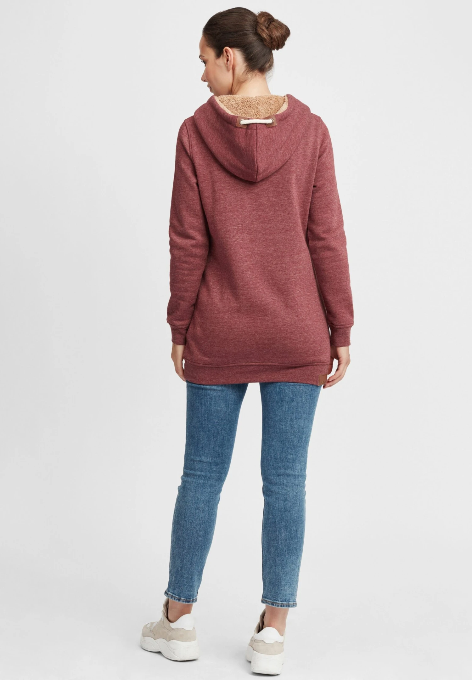OXMO Oxvicky - Hoodie - Wine Red M - Afbeelding 3