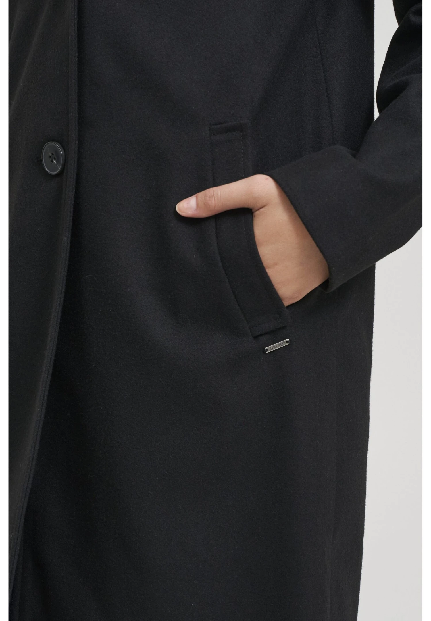 OXMO Oxneta - Mantel - Black - Afbeelding 5