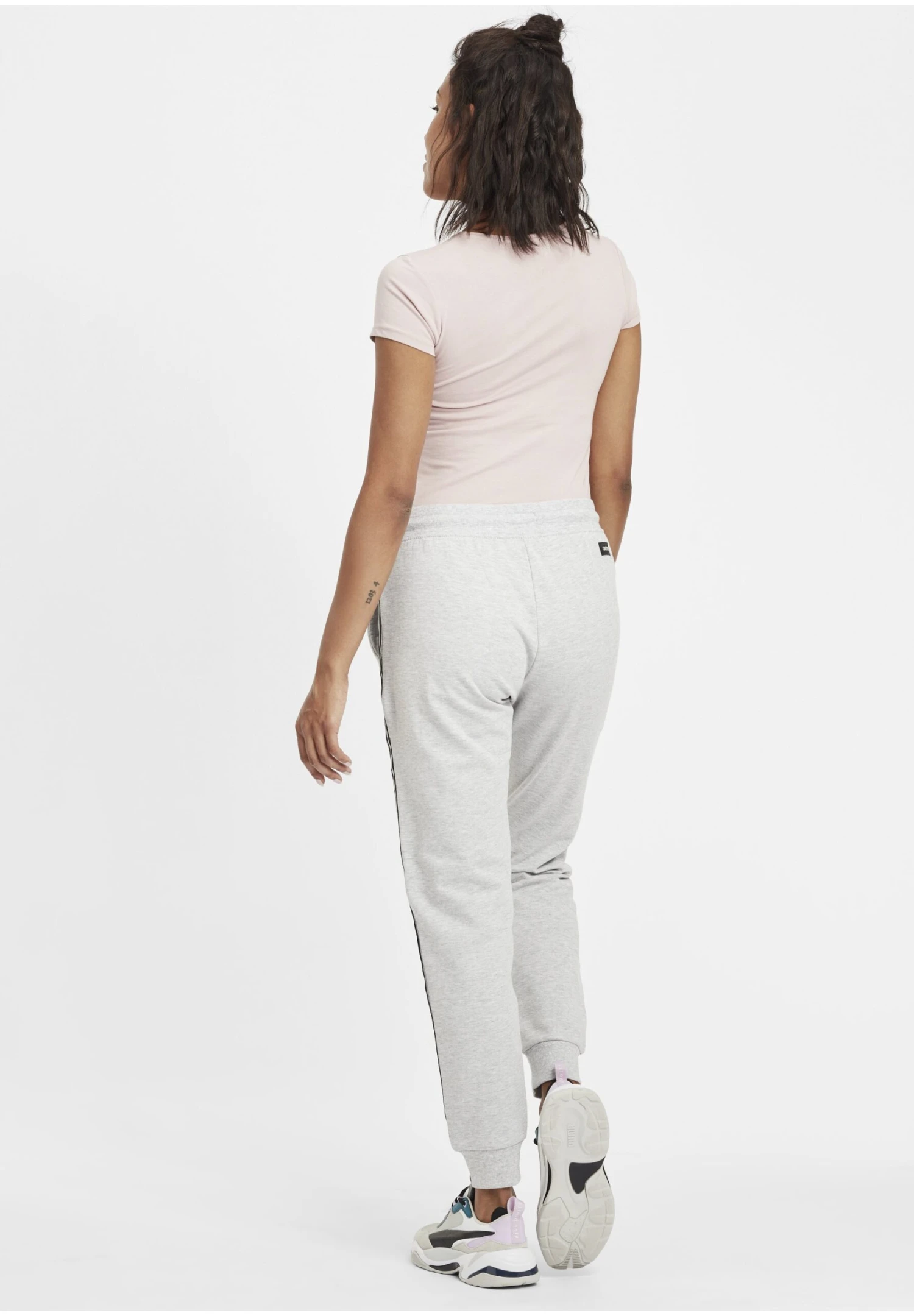 OXMO Oxgabrilla - Trainingsbroek - Light Grey Melange - Afbeelding 3