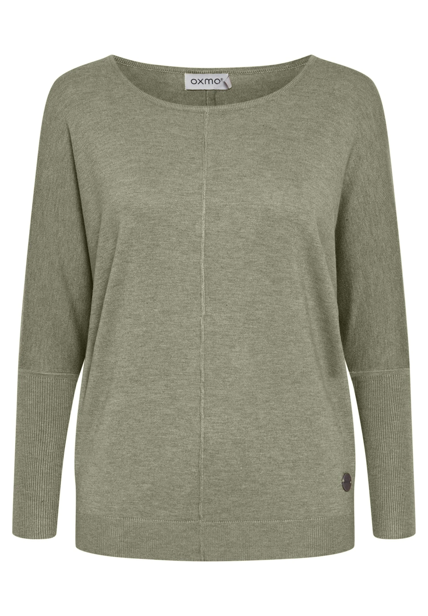 OXMO Oxherdis - Trui - Seagrass Melange - Afbeelding 6
