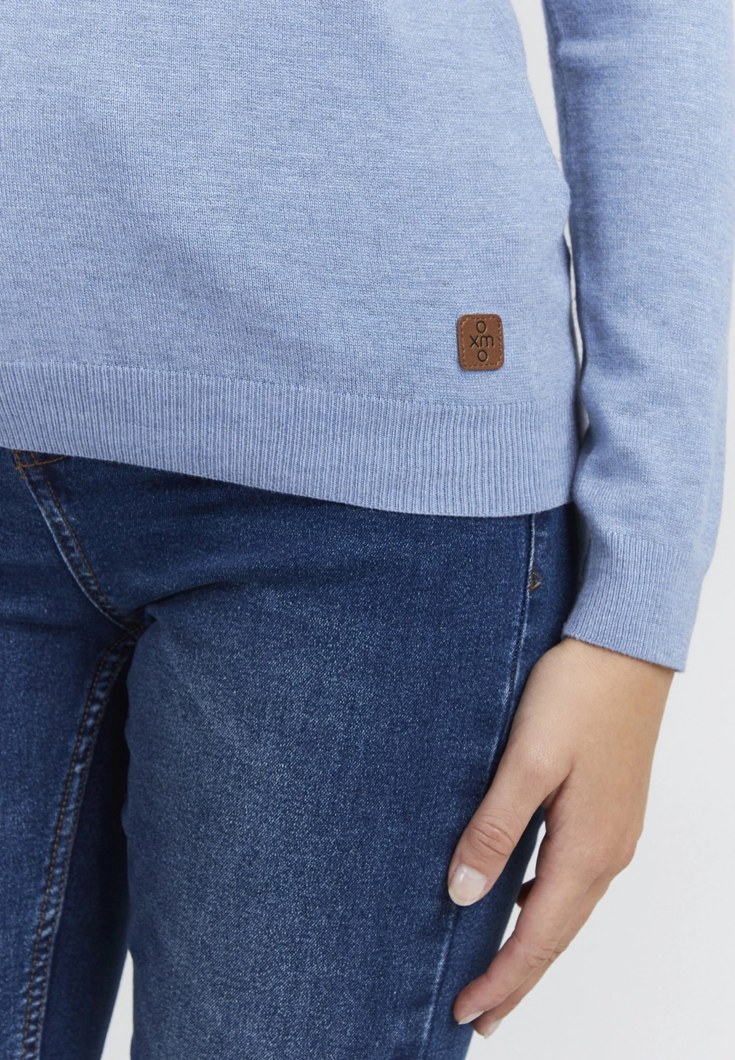 OXMO Oxedda - Trui - Stonewash Melange - Afbeelding 5
