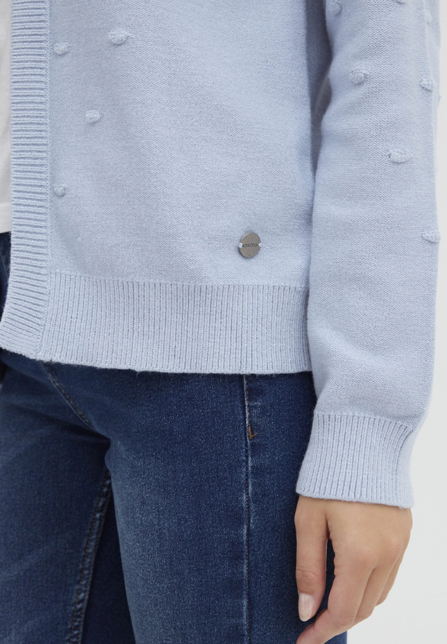 OXMO Oxkalotta - Vest - Brunnera Blue - Afbeelding 5