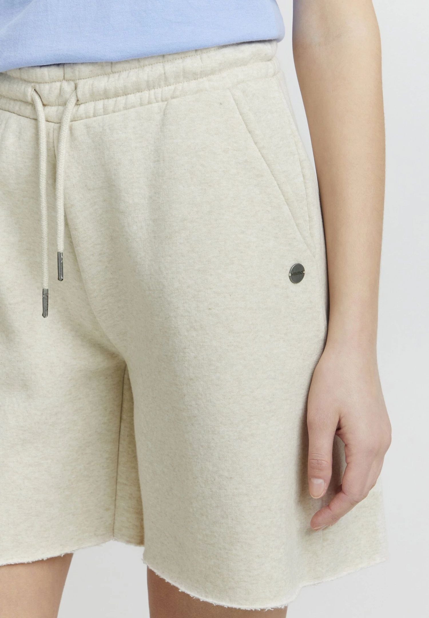 OXMO Hope - Shorts - Oatmeal Melange - Afbeelding 4