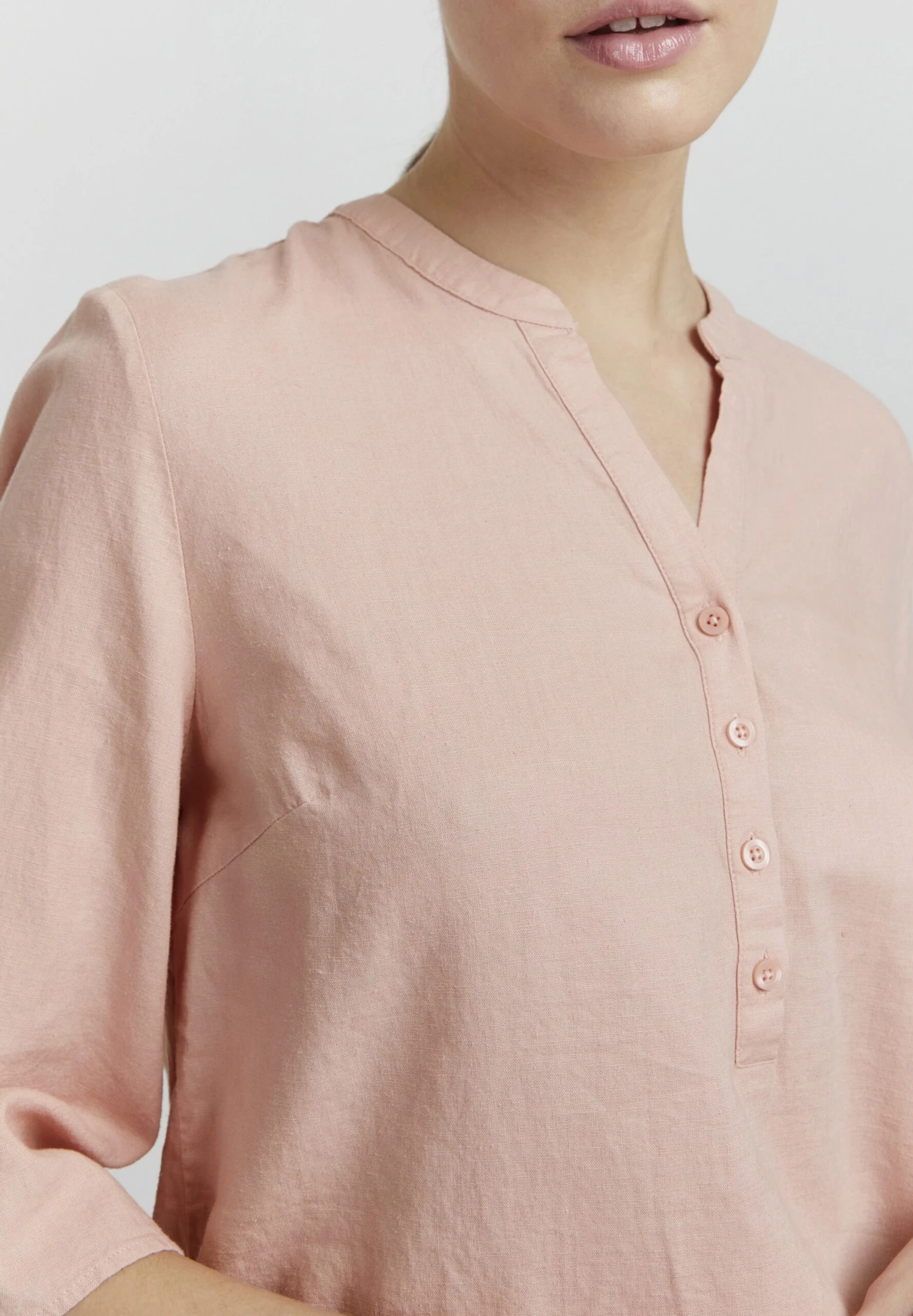 OXMO Oxanea - Blouse - Coral Cloud - Afbeelding 4