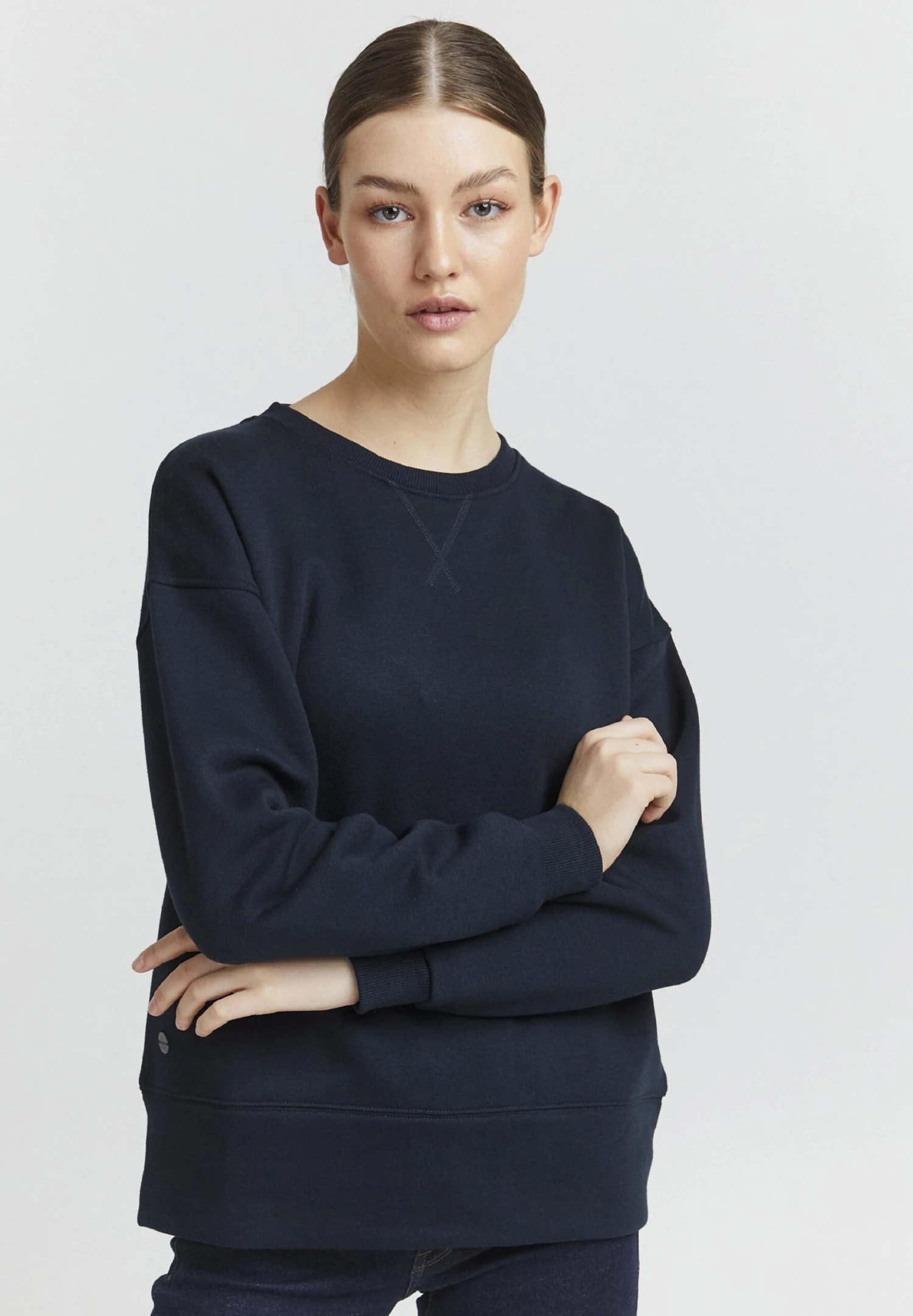 OXMO Holma - Sweater - Total Eclipse