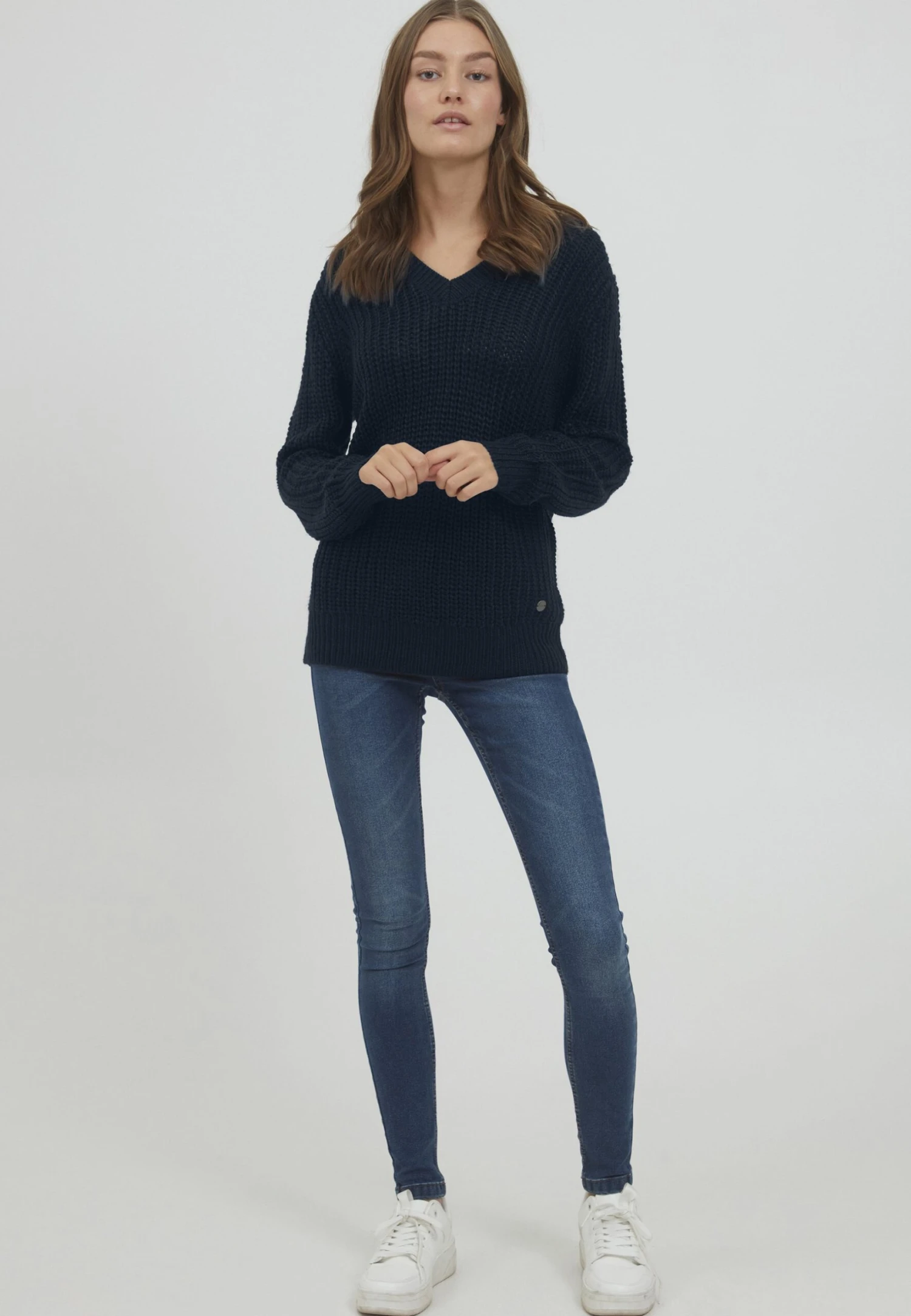 OXMO Oxlavea - Trui - Dark Blue - Afbeelding 2