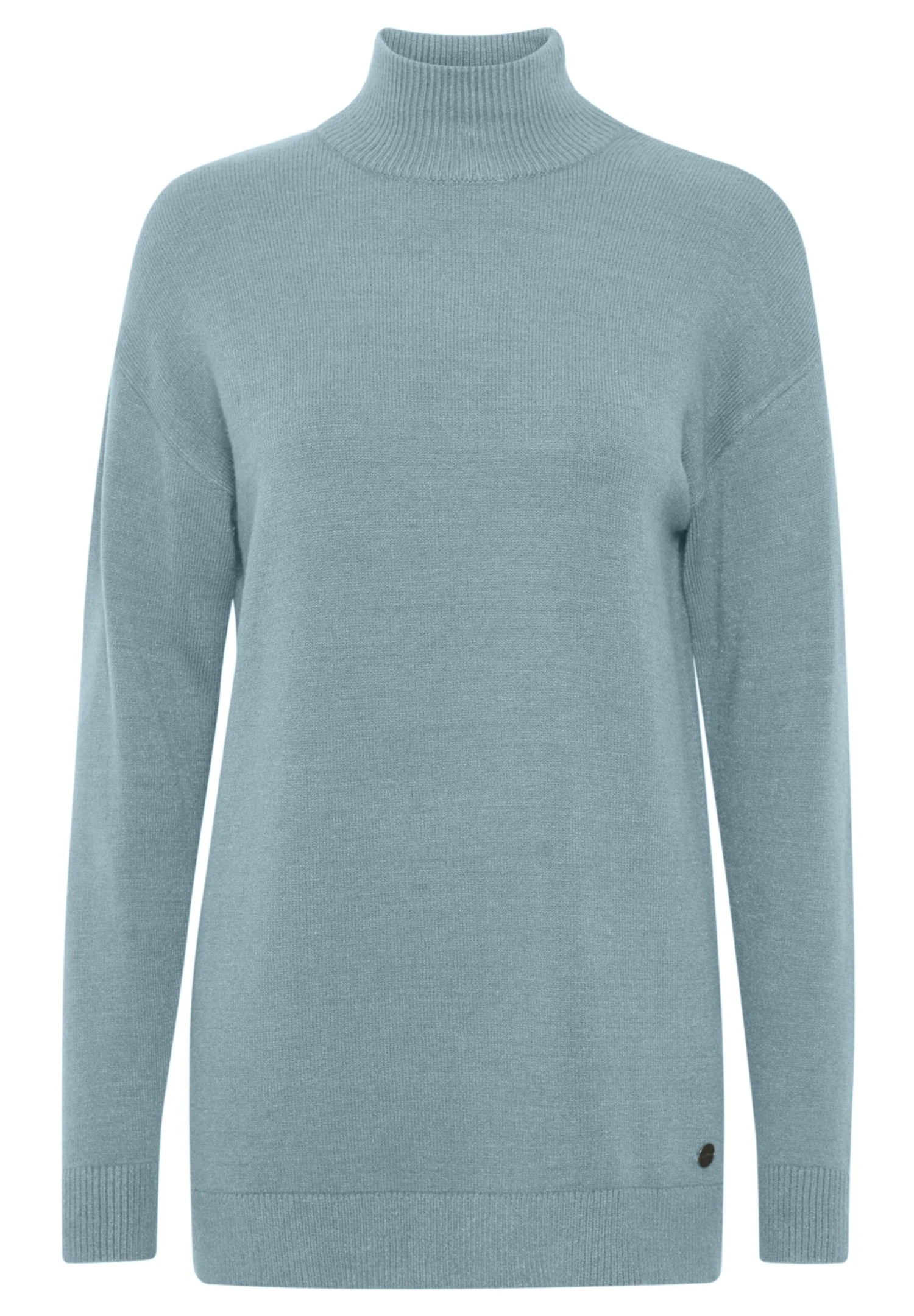 OXMO Oxratina - Trui - Smoke Blue Melange - Afbeelding 6