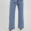 OXMO Oxanni - Flared Jeans - Ligth Blue Denim