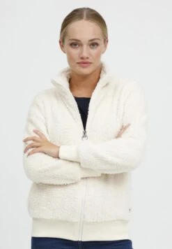 OXMO Anneka - Fleecejas - White