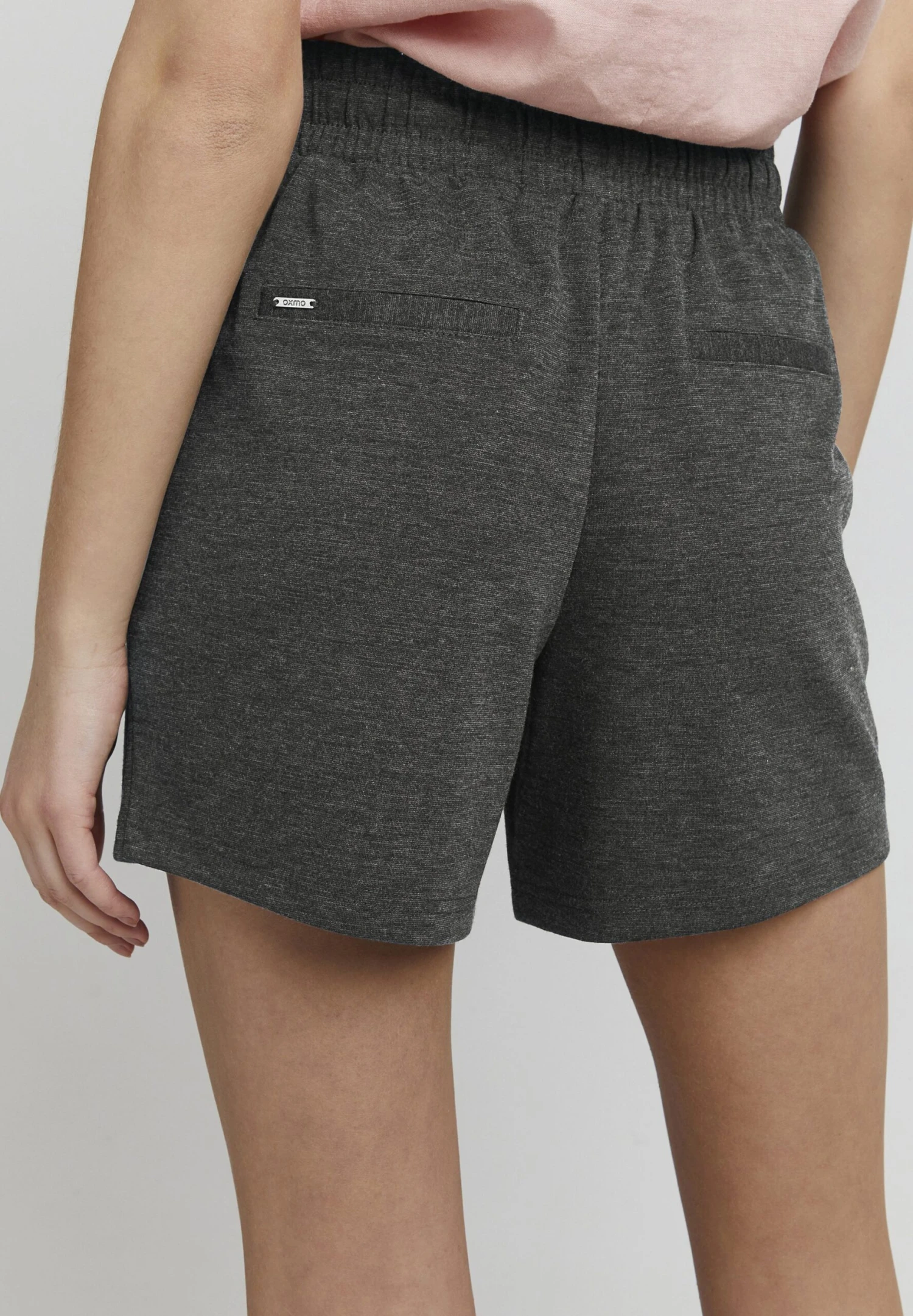 OXMO Annik - Shorts - Medium Grey Melange - Afbeelding 5