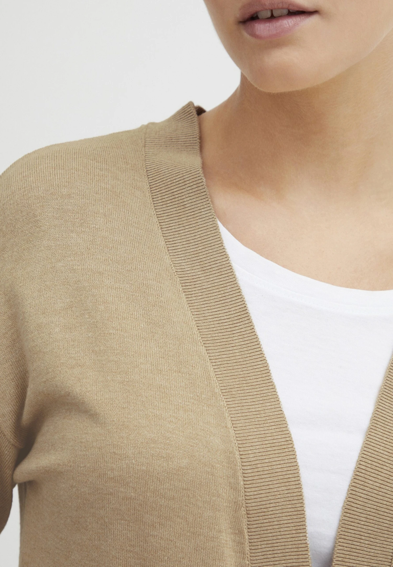 OXMO Oxkat - Vest - Cement Melange - Afbeelding 4