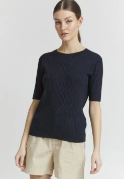 OXMO Riona - T-Shirt Basic - Totaleclipsemelange