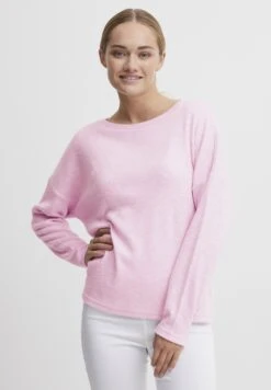 OXMO Oxsanne - Trui - Pink Sachet Melange