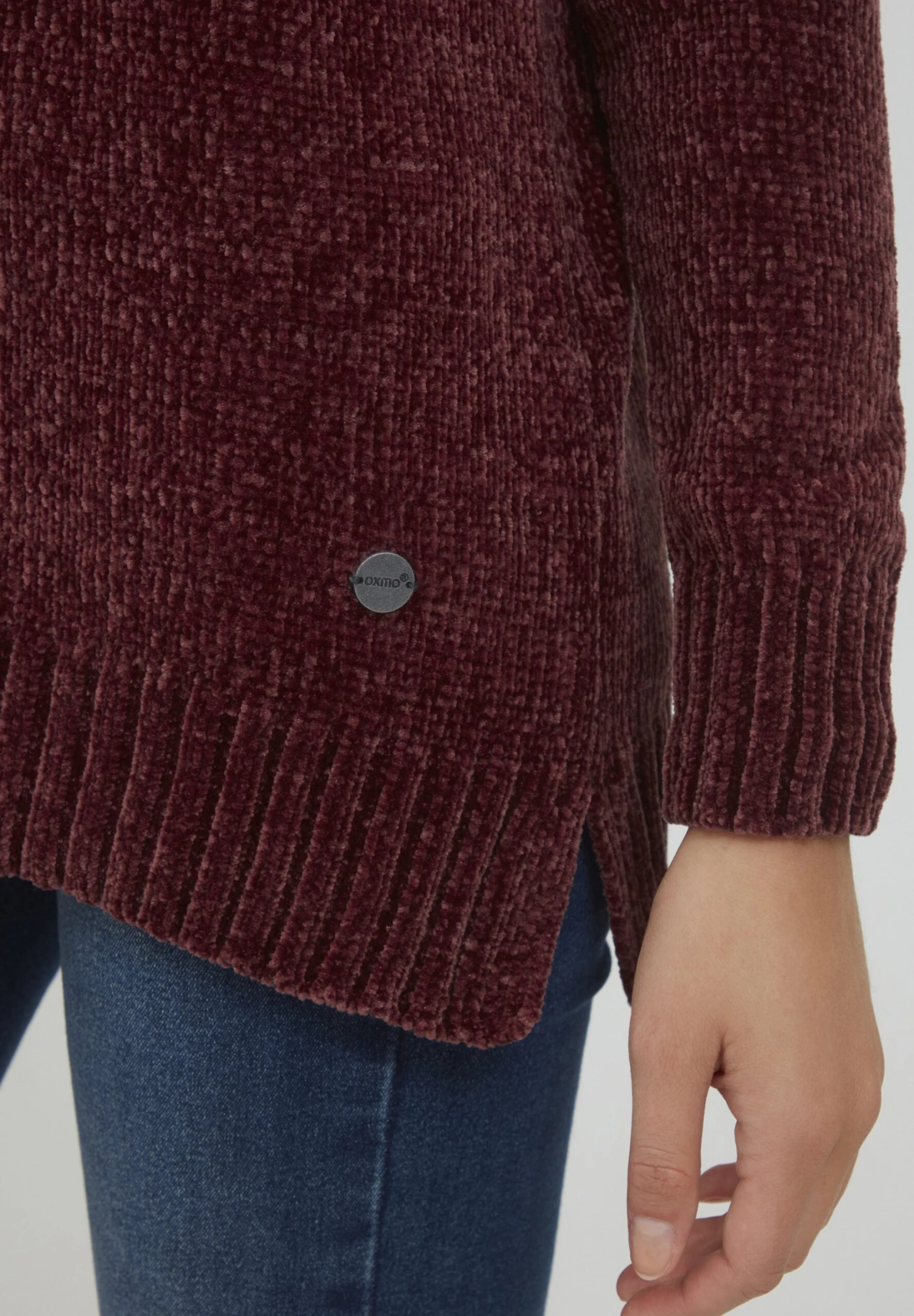 OXMO Oxelvina - Trui - Wine Red - Afbeelding 5