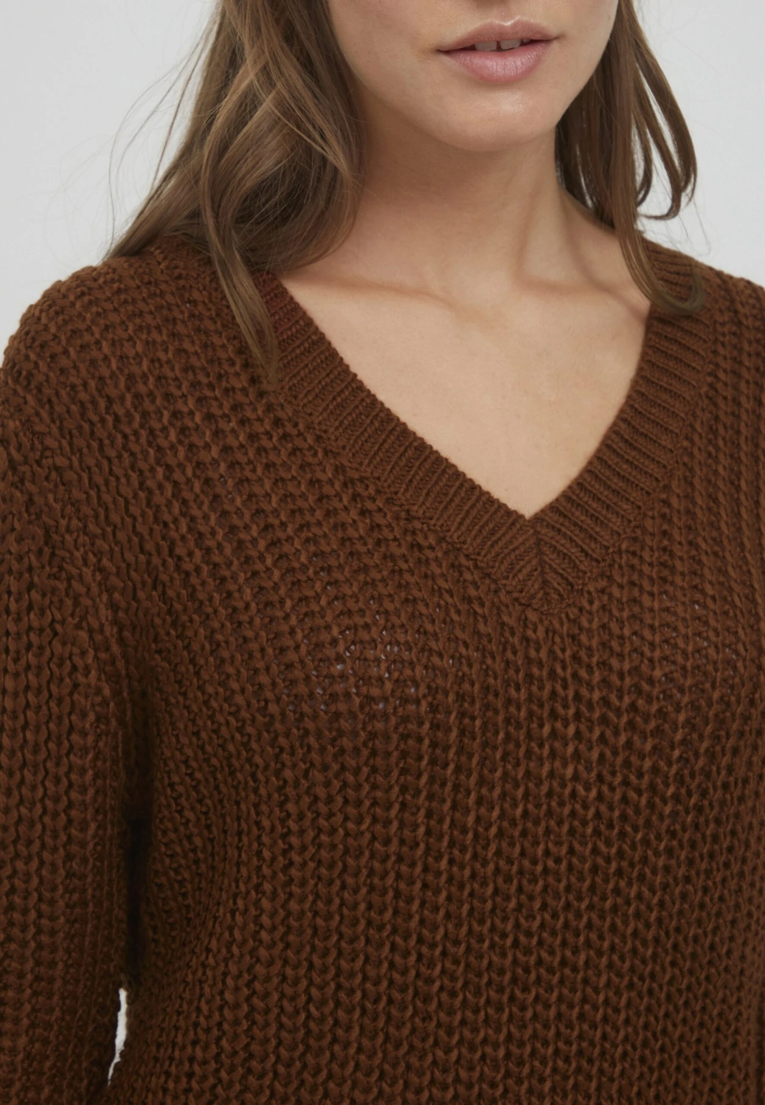 OXMO Oxlavea - Trui - Brown - Afbeelding 4