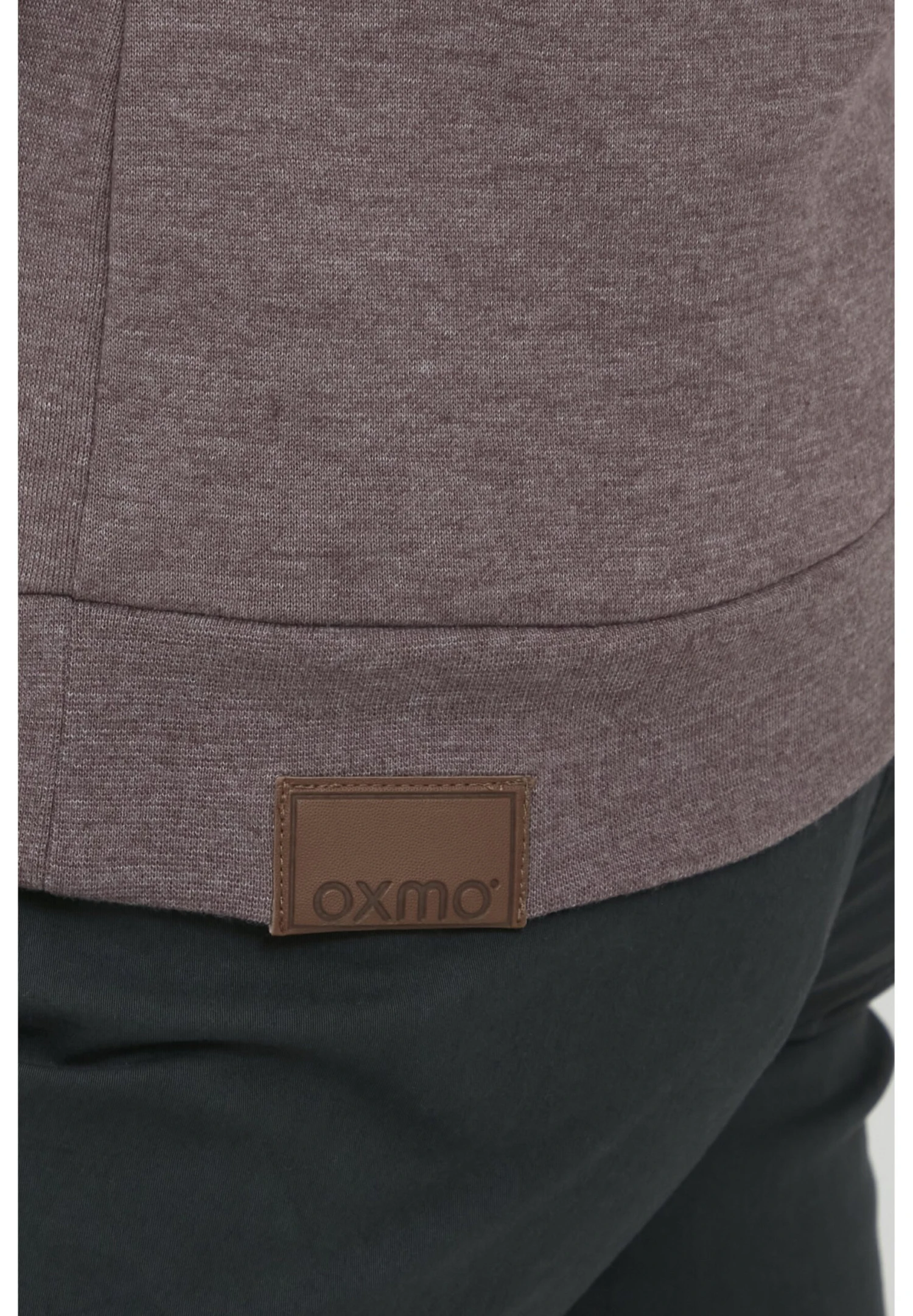 OXMO Oxvicky - Sweater Met Rits - Sparrow M - Afbeelding 5