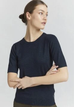 OXMO Oxhelin - T-Shirt Basic - Total Eclipse Melange