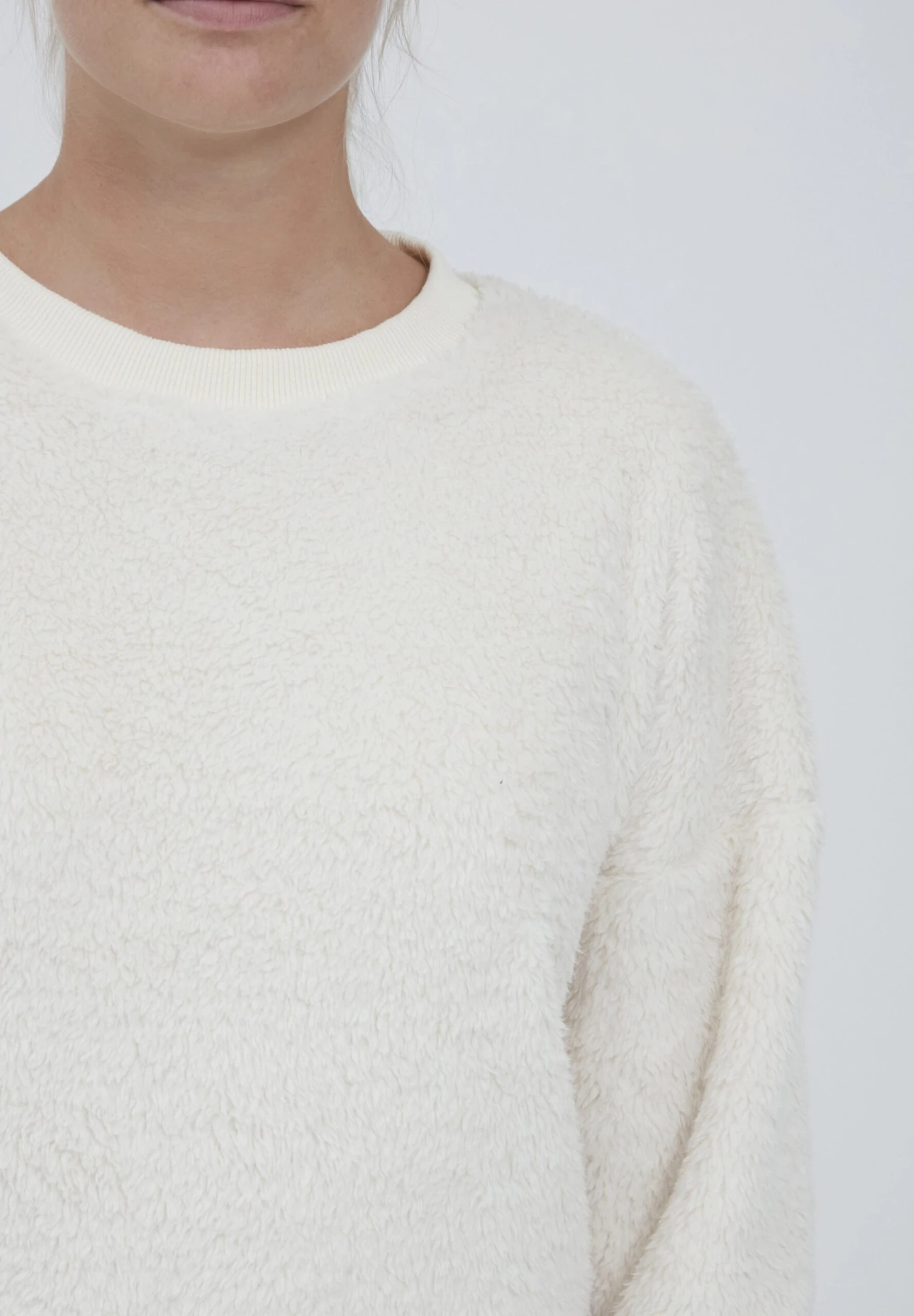 OXMO Oxannica - Trui - Cloud Dancer - Afbeelding 4