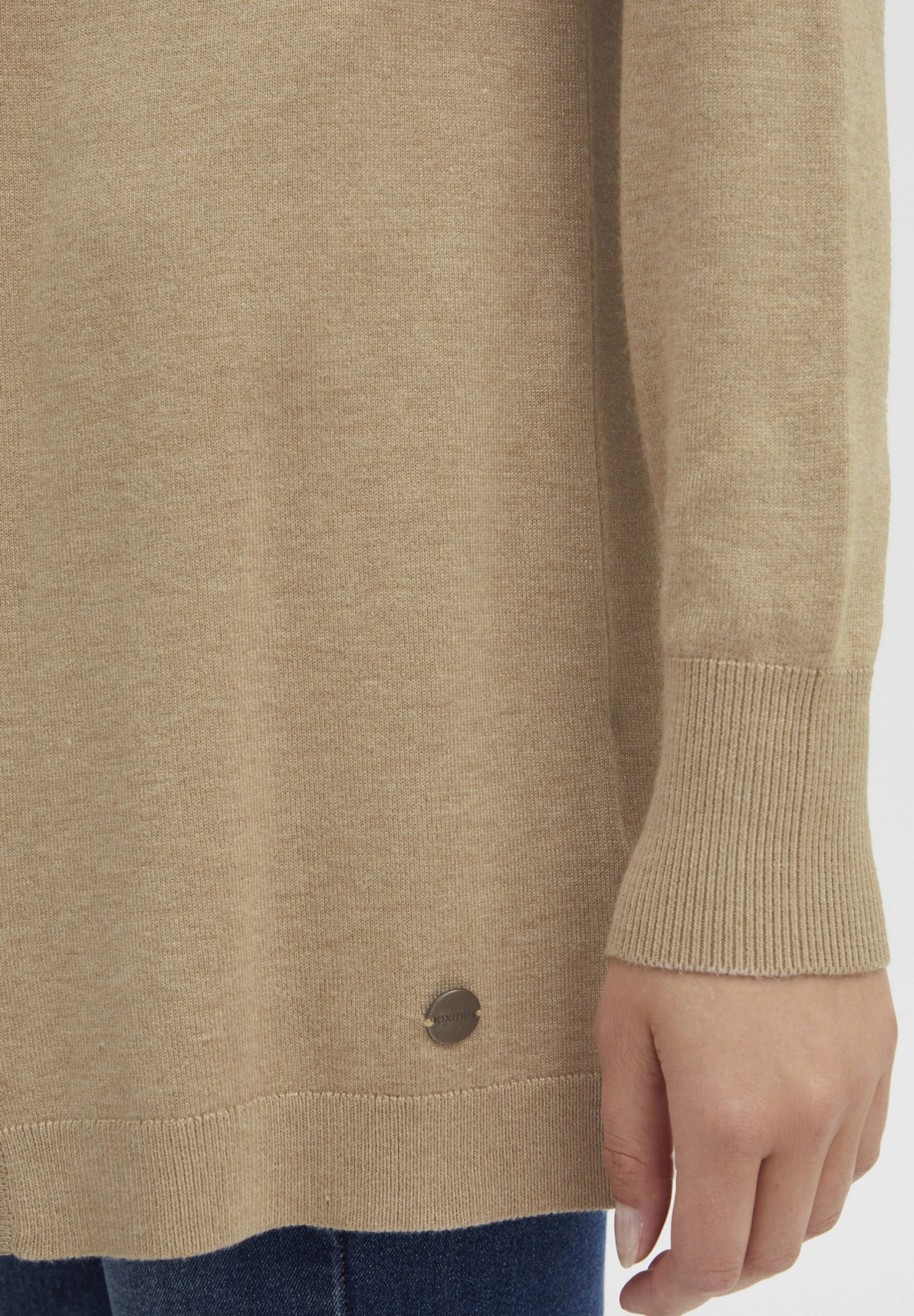 OXMO Oxkat - Vest - Cement Melange - Afbeelding 5