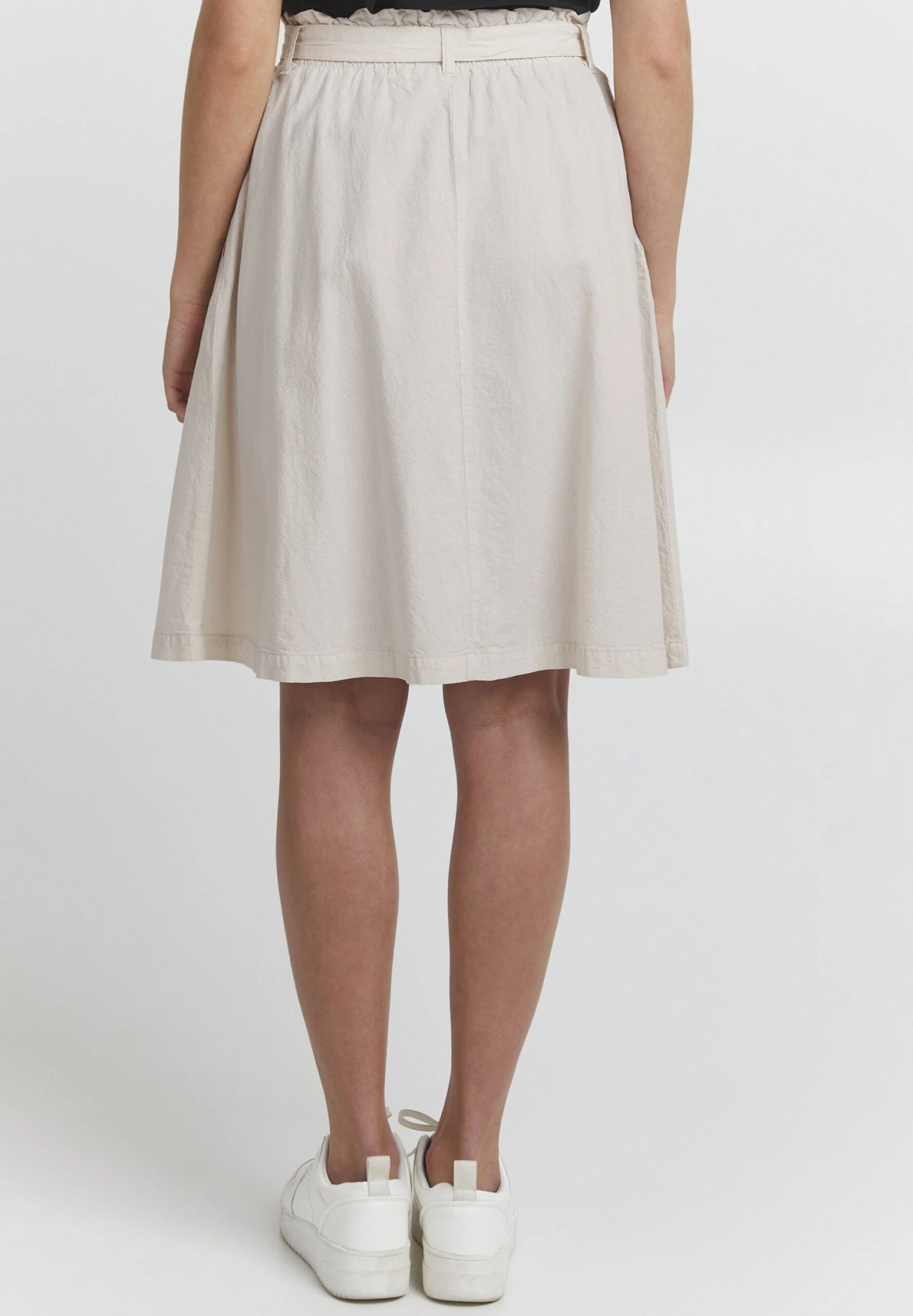 OXMO Lerke - A-Lijn Rok - Oatmeal - Afbeelding 3