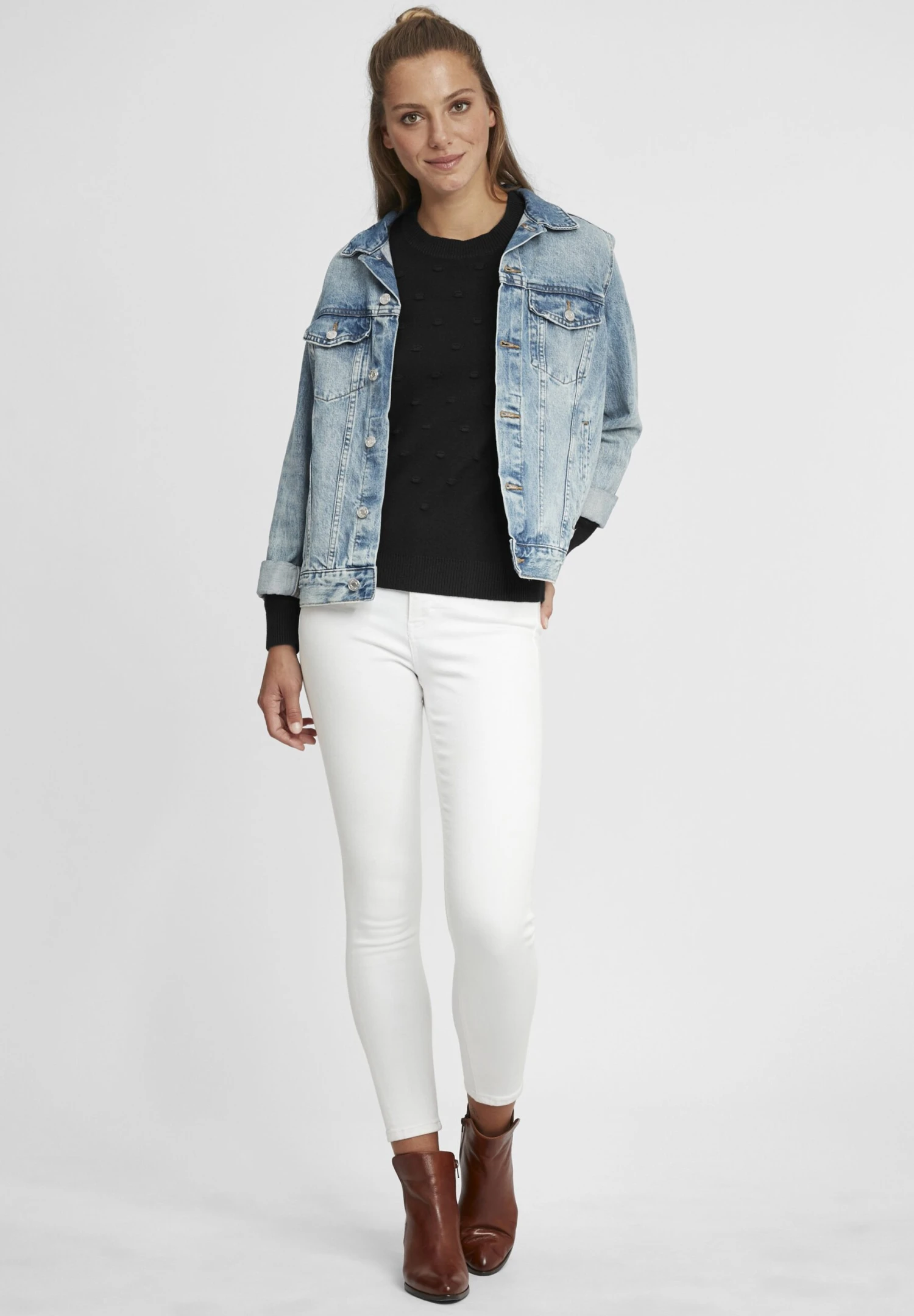 OXMO Oxdotta - Trui - Black - Afbeelding 2