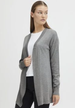 OXMO Oxkat - Vest - Mid Grey Melange