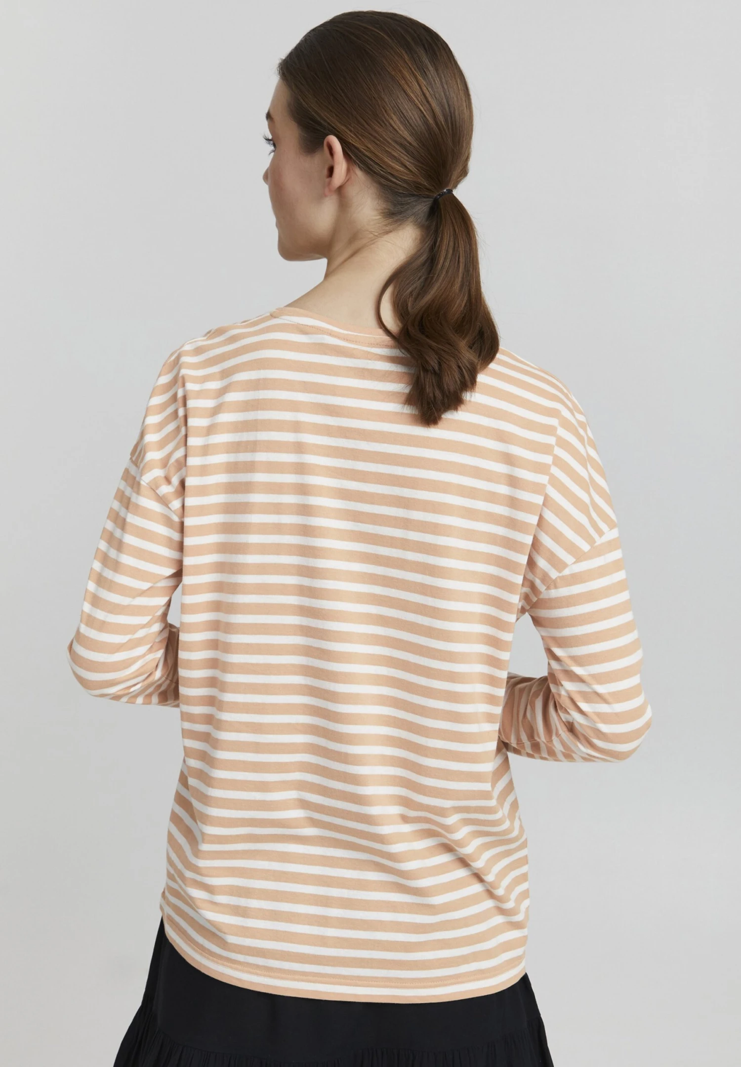 OXMO Longsleeve - Mahogany Rose - Afbeelding 3
