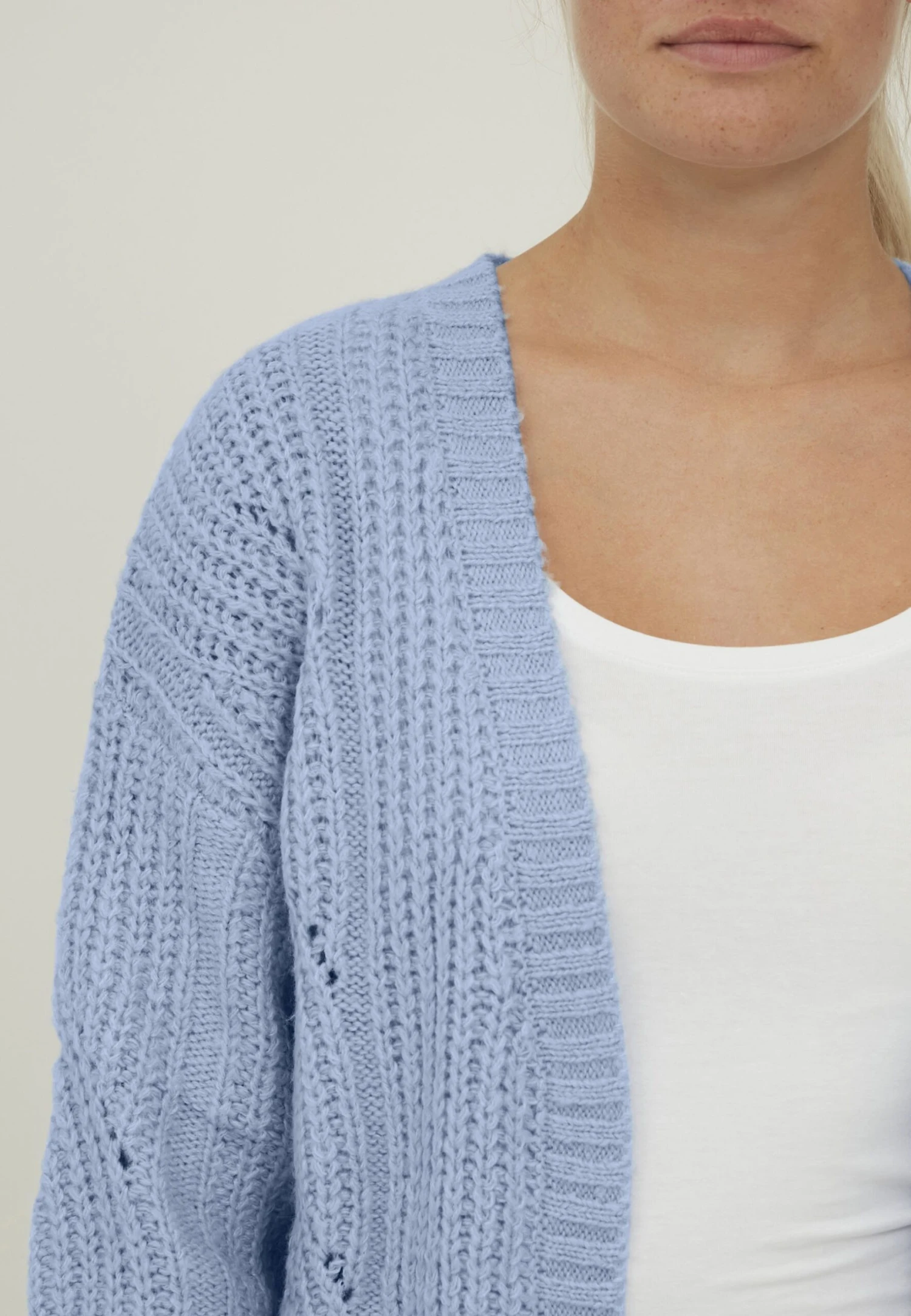 OXMO Oxclea - Vest - Sky Blue - Afbeelding 5