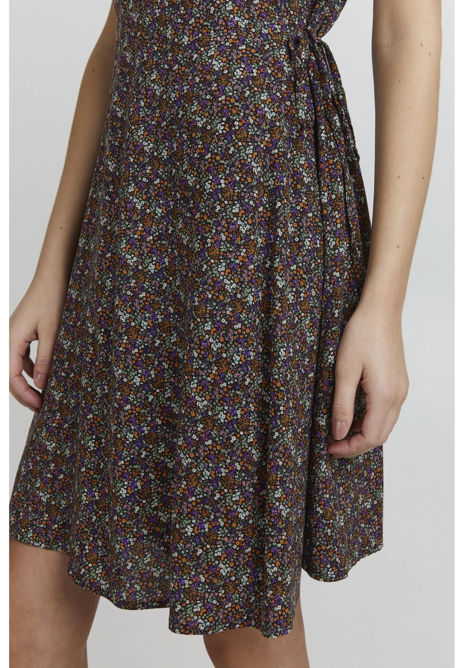 OXMO Oxembla - Jurk - Burnt Orange Mix - Afbeelding 5