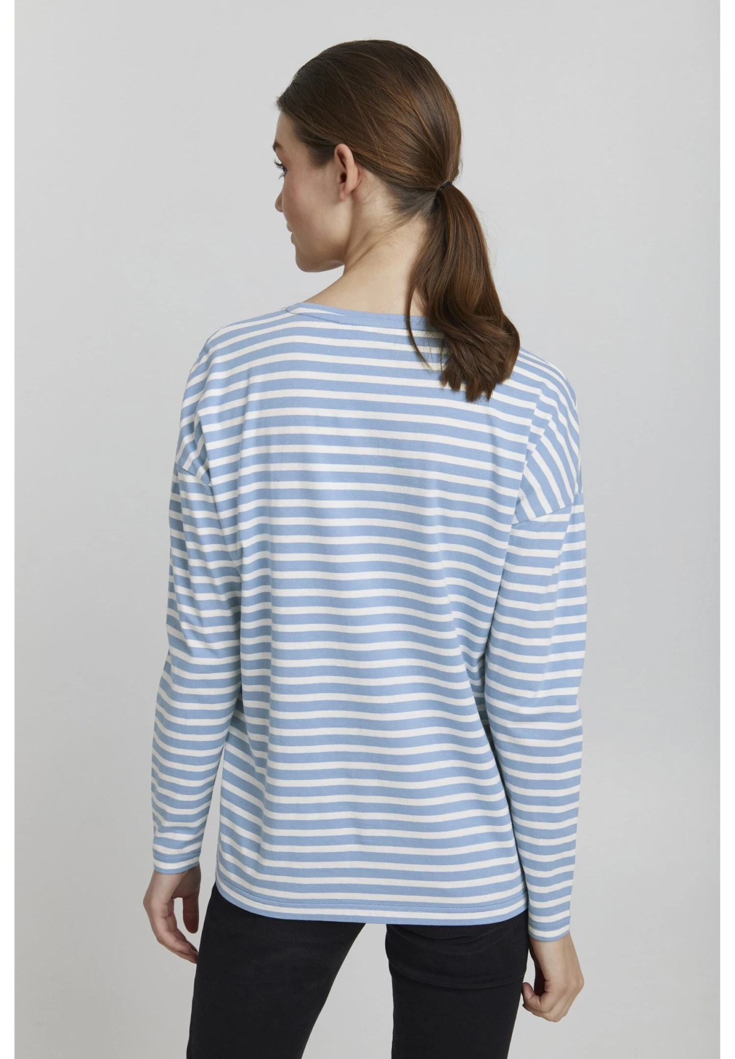 OXMO Longsleeve - Bel Air Blue - Afbeelding 3