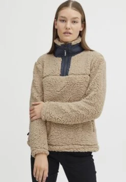 OXMO Oxelina - Fleece Trui - Doeskin