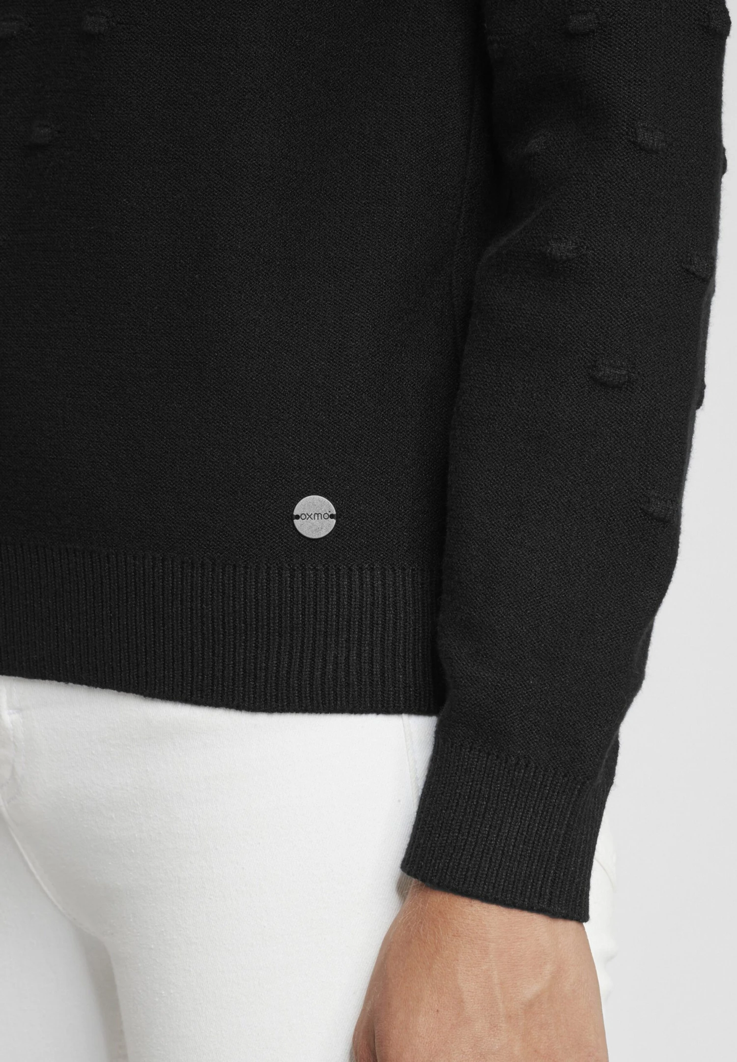 OXMO Oxdotta - Trui - Black - Afbeelding 5