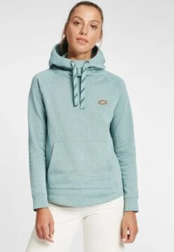 OXMO Oxamina - Hoodie - Smoke Blue Melange