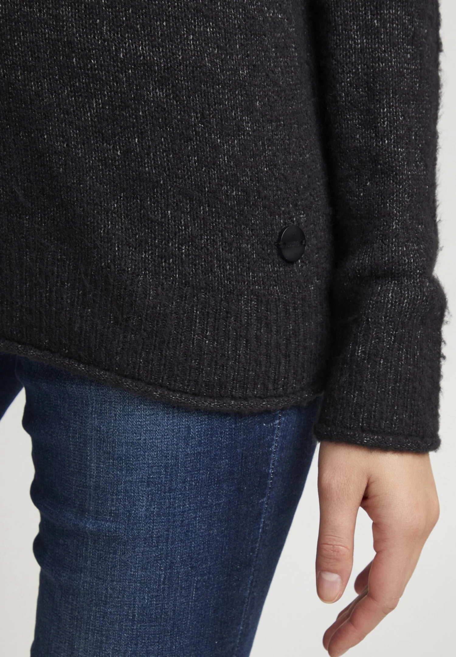 OXMO Oxilva - Trui - Dark Grey Melange - Afbeelding 5