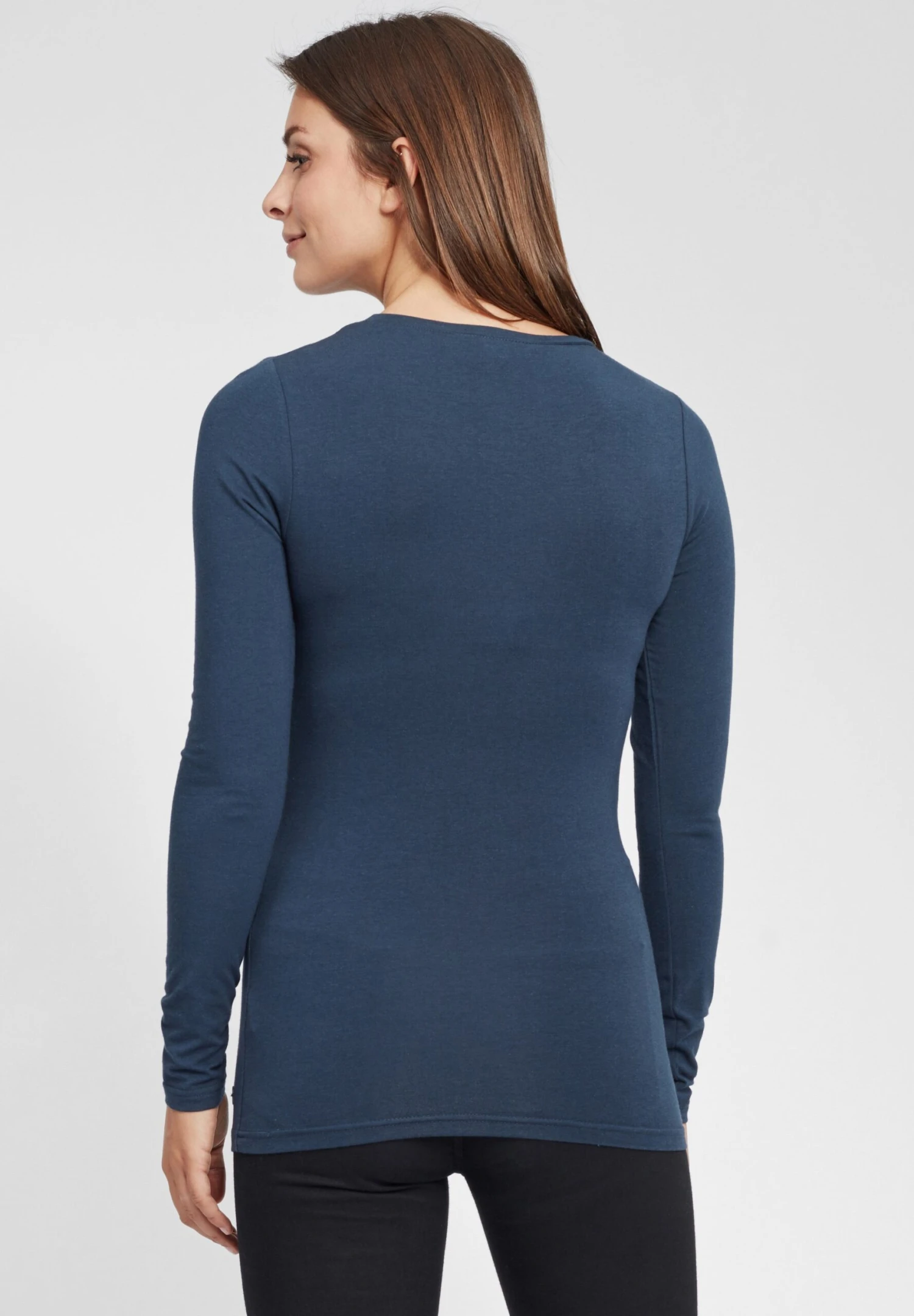 OXMO Oxmarie - Longsleeve - Total Eclipse - Afbeelding 3