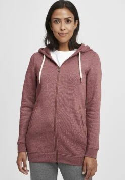 OXMO Oxvicky - Sweater Met Rits - Wine R Mel