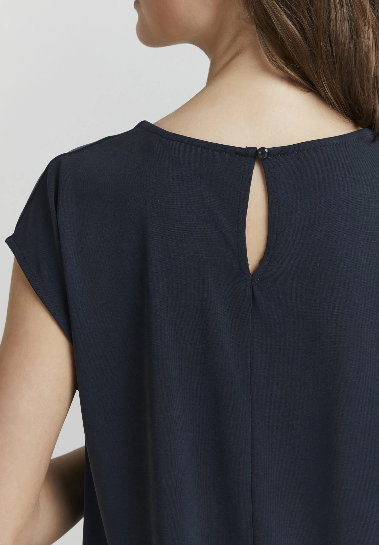 OXMO Bjalla - T-Shirt Print - Darkblue - Afbeelding 5