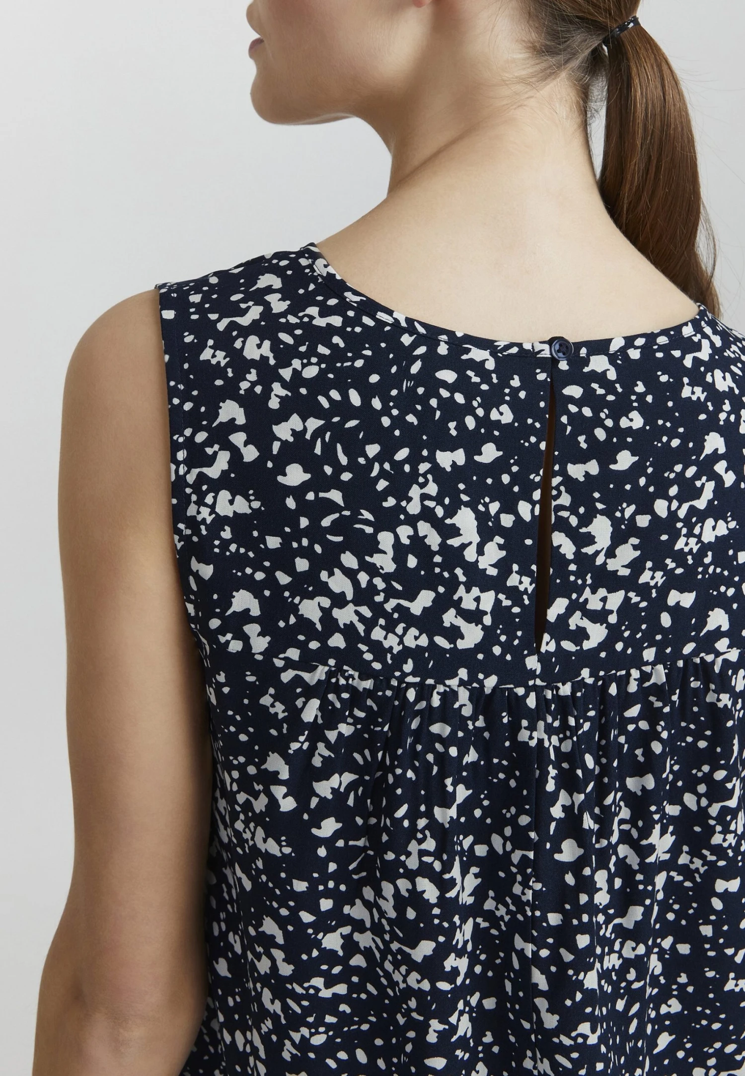 OXMO Esja - Blouse - Total Eclipse Mix - Afbeelding 5