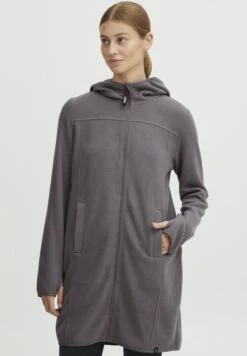 OXMO Oxfine - Fleecejas - Pewter