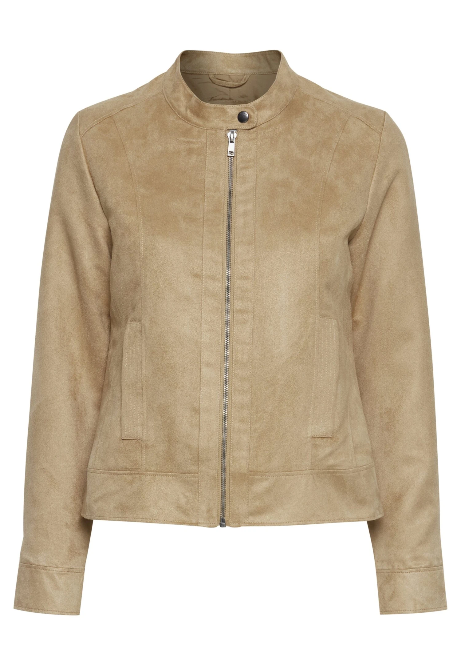 OXMO Peggy - Imitatieleren Jas - Tannin - Afbeelding 6