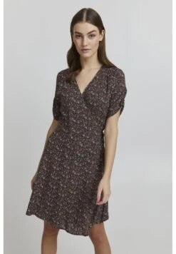 OXMO Oxembla - Jurk - Burnt Orange Mix