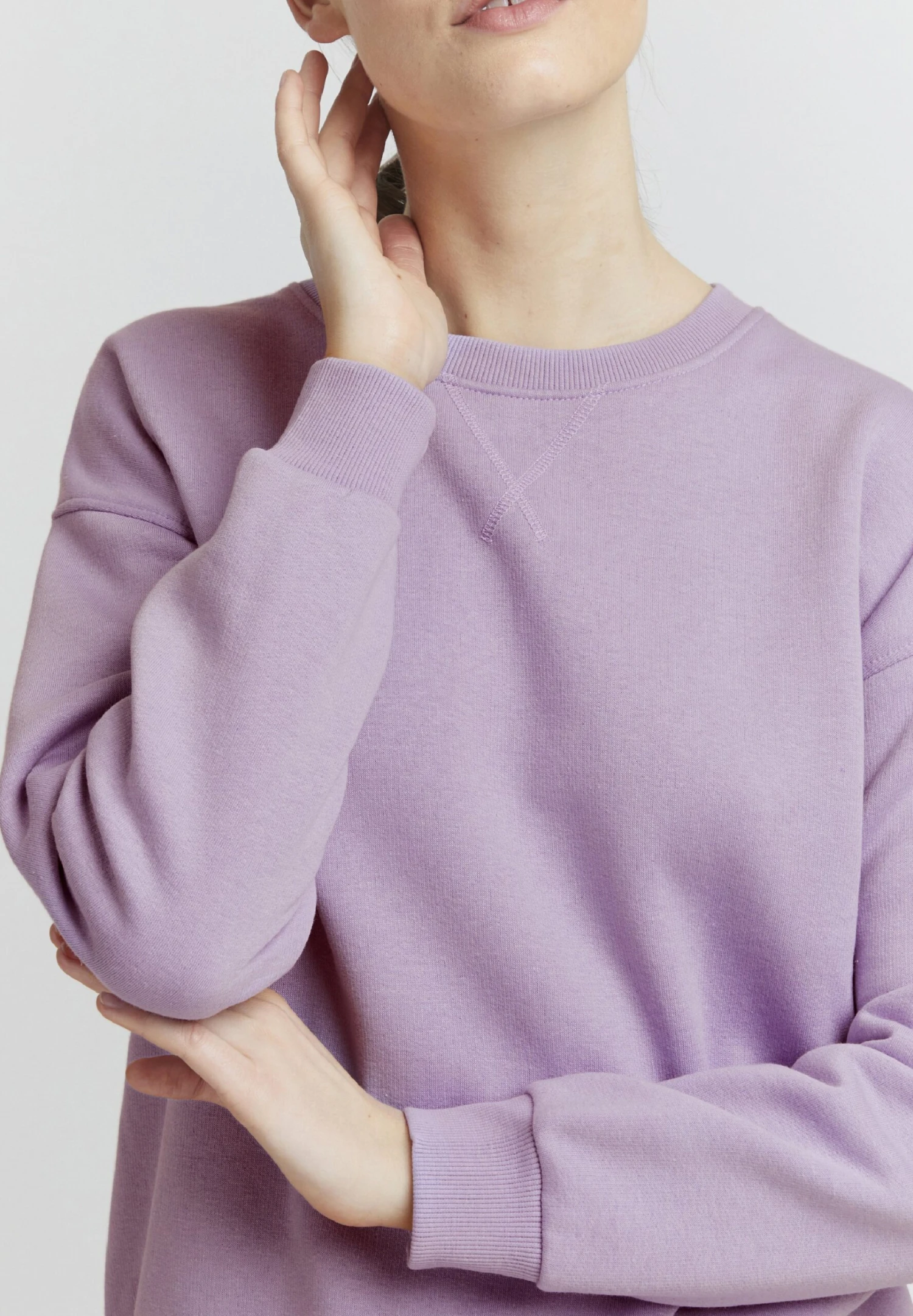 OXMO Holma - Sweater - Sand Verbena - Afbeelding 4